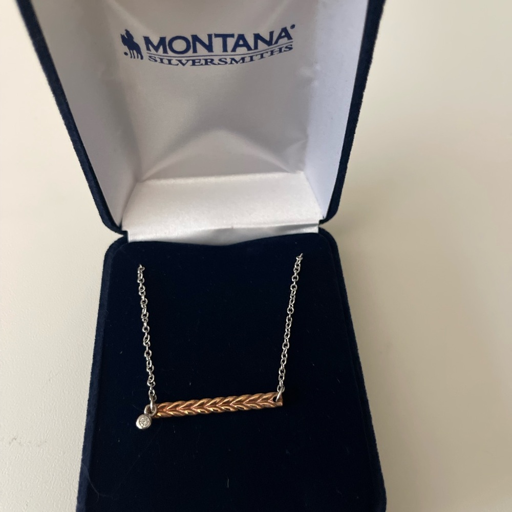 Montana Silversmiths Gold and Silver Necklace